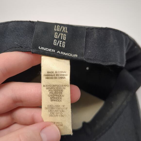 Under Armour Baseball Cap Gray Size XL Embroidered 6 Panel Polyester Blend - Picture 9 of 9